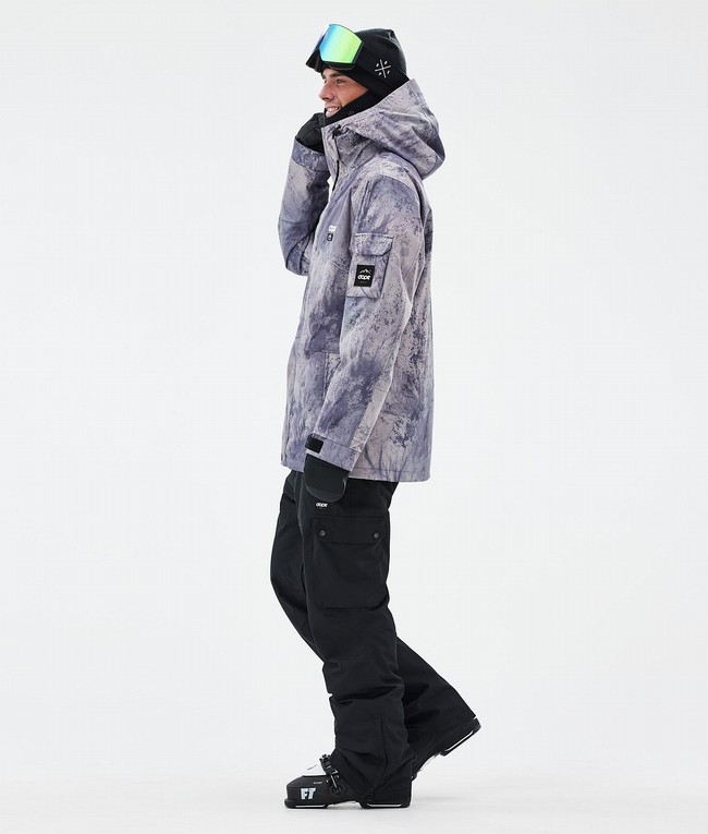 Men Dope Adept Ski Jackets Purple | EFYTQGS-61