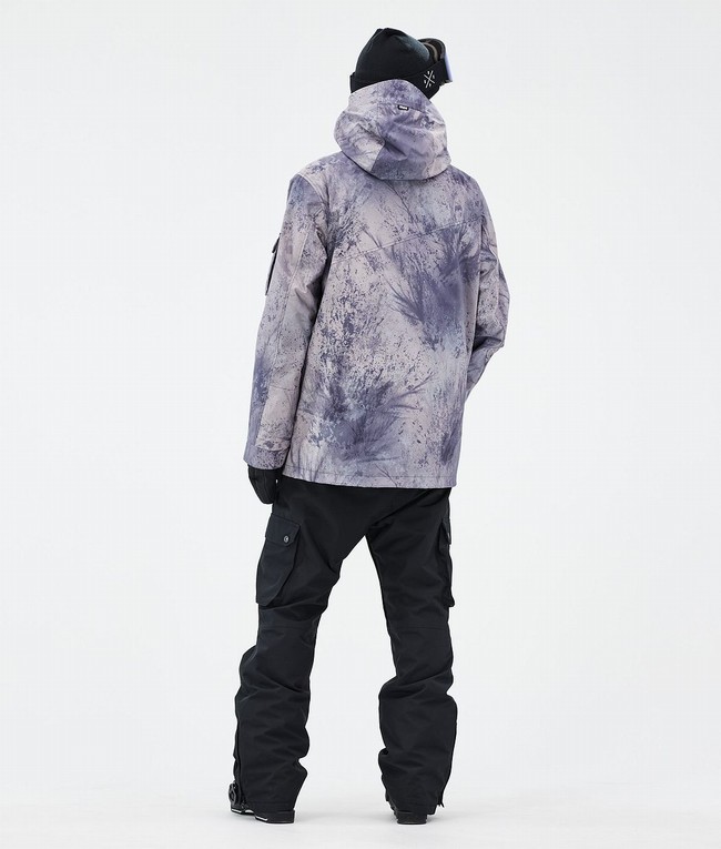 Men Dope Adept Ski Jackets Purple | EFYTQGS-61