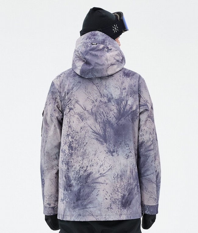 Men Dope Adept Ski Jackets Purple | EFYTQGS-61