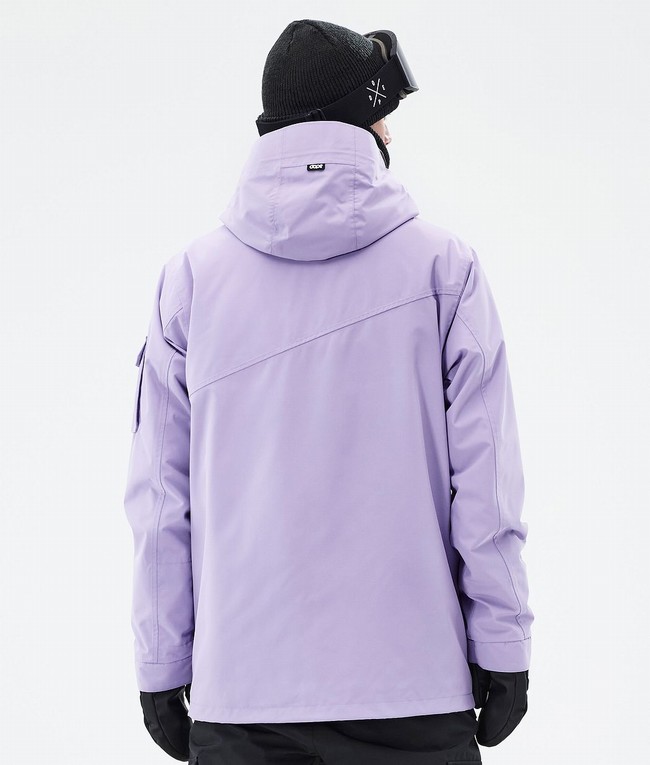 Men Dope Adept Ski Jackets Purple | FHYJDES-07