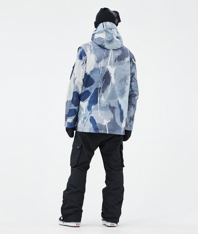 Men Dope Adept Snowboard Jackets Blue | NXIVHYT-06