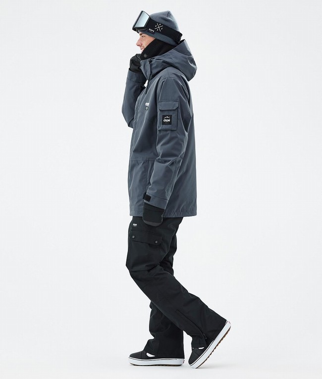 Men Dope Adept Snowboard Jackets Blue | ROLAYJM-53