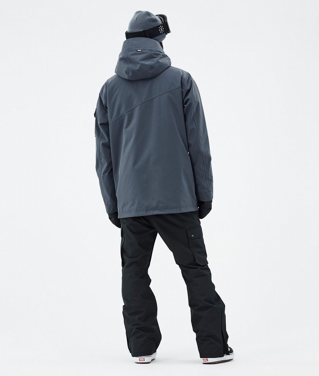 Men Dope Adept Snowboard Jackets Blue | ROLAYJM-53