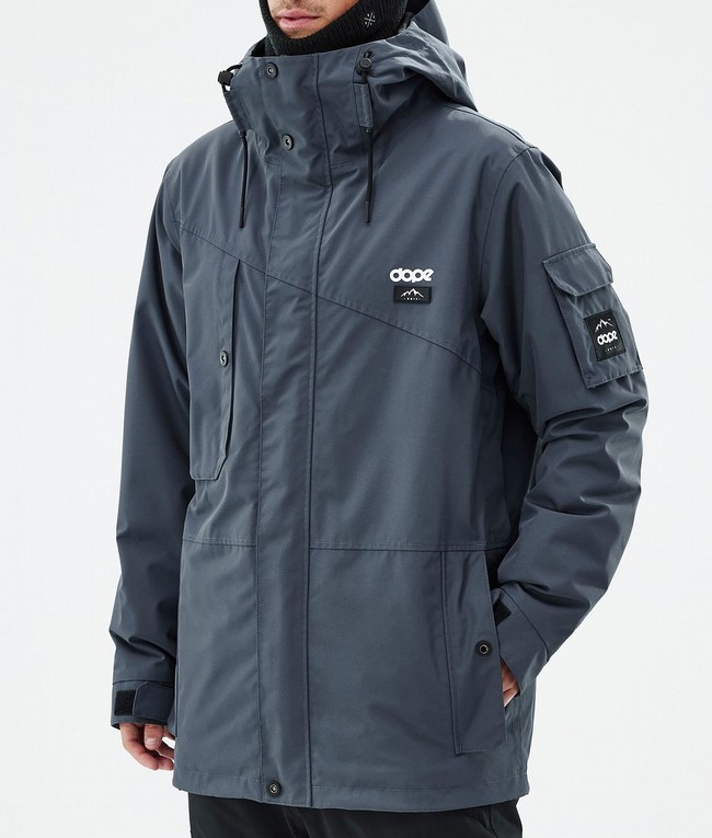 Men Dope Adept Snowboard Jackets Blue | ROLAYJM-53