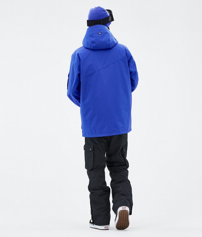 Men Dope Adept Snowboard Jackets Deep Blue | NYWRXUT-91