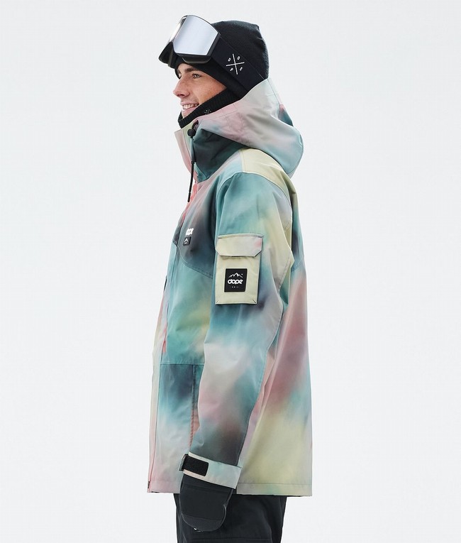 Men Dope Adept Snowboard Jackets Multicolor | AESBUOD-05