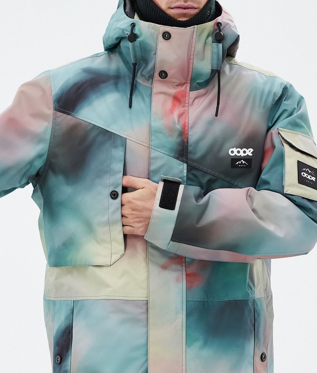 Men Dope Adept Snowboard Jackets Multicolor | AESBUOD-05