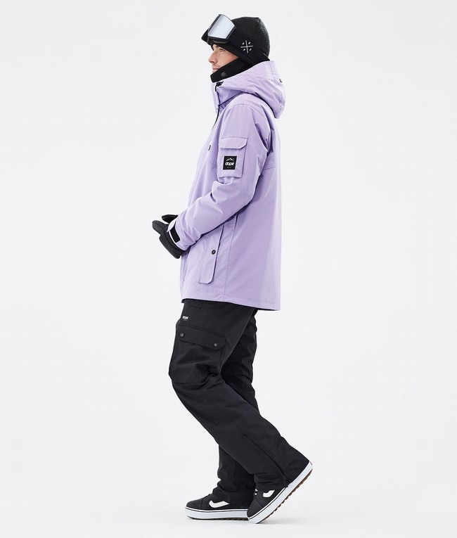 Men Dope Adept Snowboard Jackets Purple | KNIGLDR-85