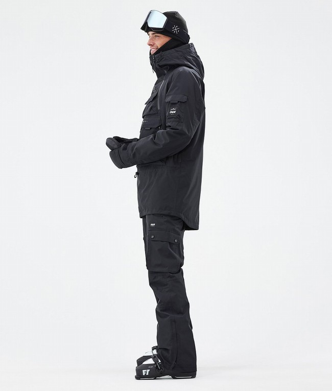 Men Dope Akin Ski Jackets Black | SUNPLTQ-70