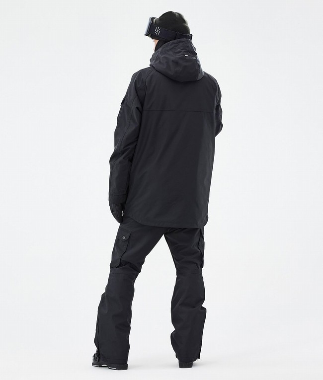 Men Dope Akin Ski Jackets Black | SUNPLTQ-70