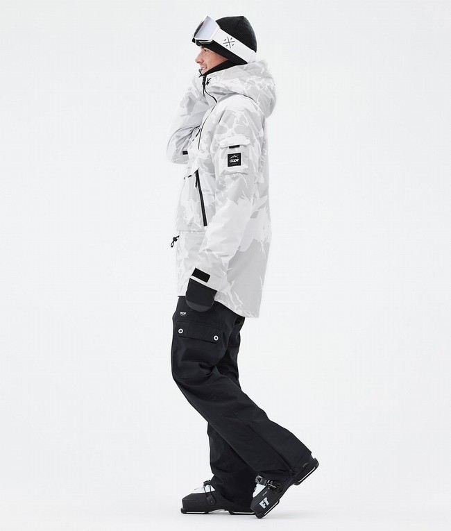 Men Dope Akin Ski Jackets Grey / Camo | IEVTZDY-71