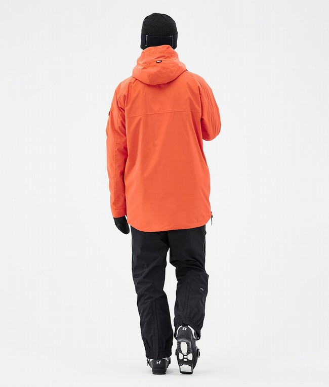 Men Dope Akin Ski Jackets Orange | OIRJPSC-71