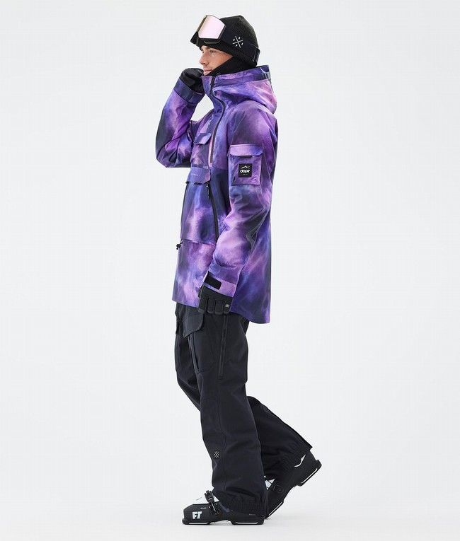 Men Dope Akin Ski Jackets Purple | GMXWFBQ-14