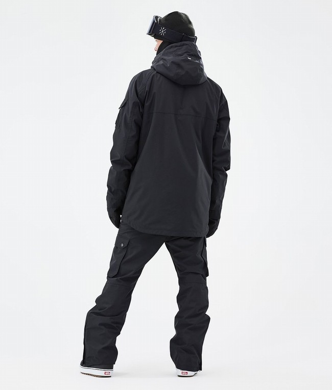 Men Dope Akin Snowboard Jackets Black | TRIAZHJ-23