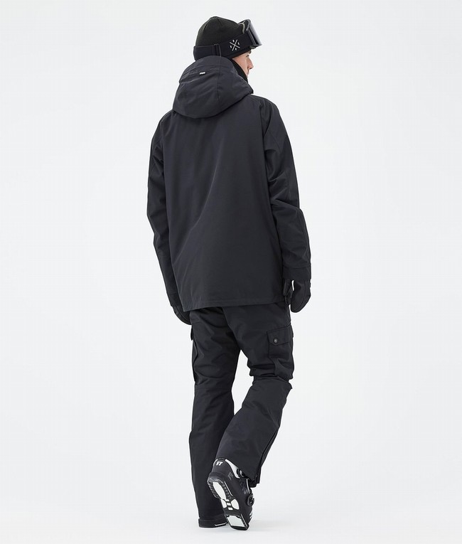 Men Dope Annok Ski Jackets Black | JRNYFHW-68