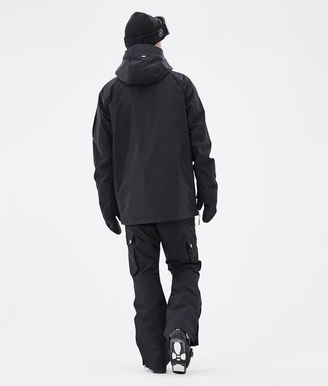 Men Dope Annok Ski Jackets Black | ZVJRWPO-86