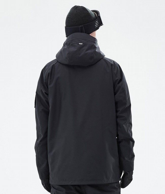 Men Dope Annok Ski Jackets Black | ZVJRWPO-86