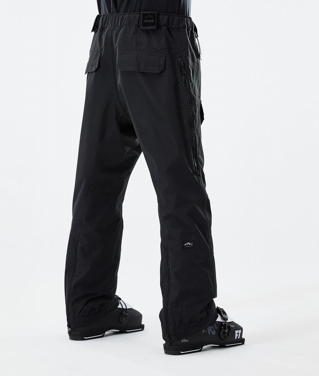 Men Dope Antek 2021 Ski Pants Black | IUXOFAD-16