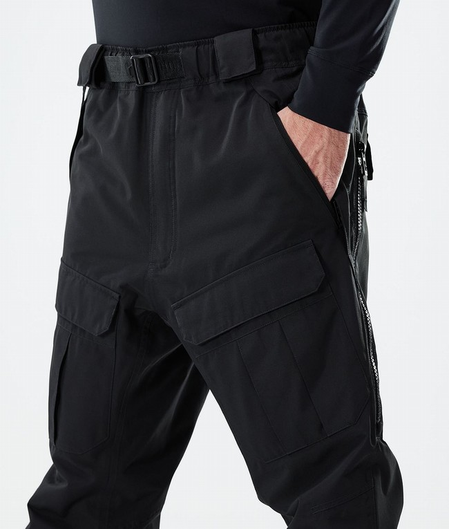 Men Dope Antek 2021 Ski Pants Black | IUXOFAD-16