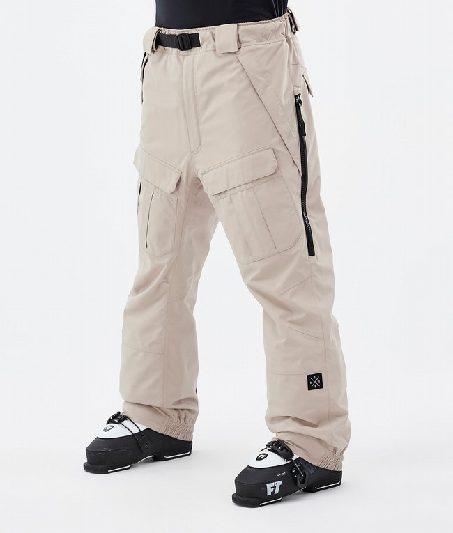 Men Dope Antek 2022 Ski Pants Brown | AHSVRLO-61