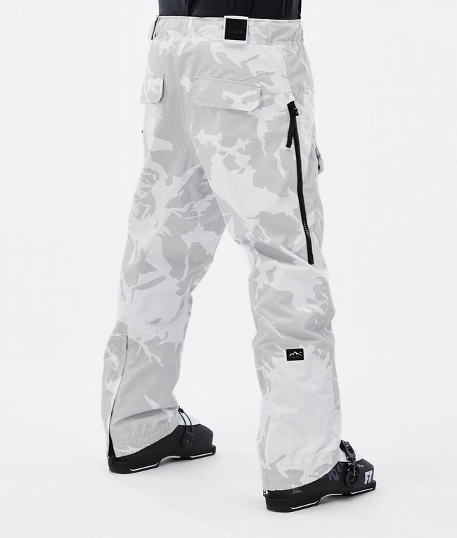 Men Dope Antek 2022 Ski Pants Grey / Camo | NQIALWV-82