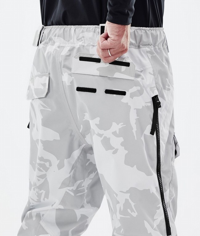 Men Dope Antek 2022 Ski Pants Grey / Camo | NQIALWV-82