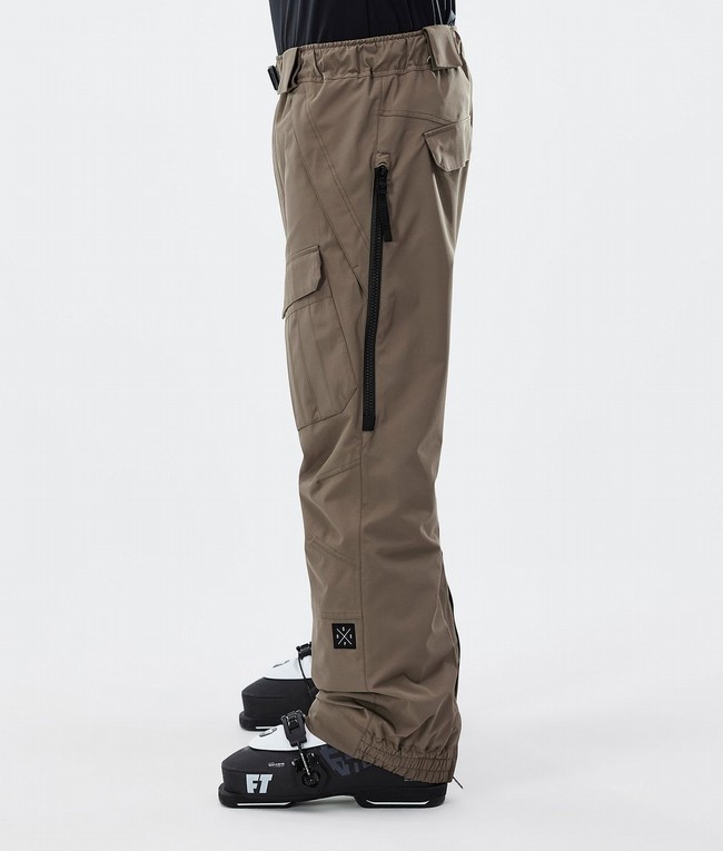 Men Dope Antek 2022 Ski Pants Grey | YHAQXRC-84