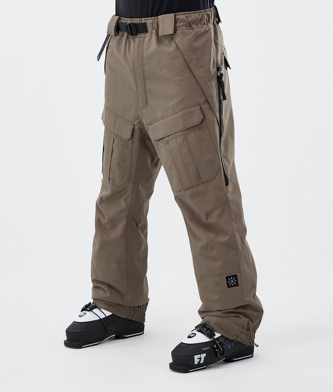 Men Dope Antek 2022 Ski Pants Grey | YHAQXRC-84