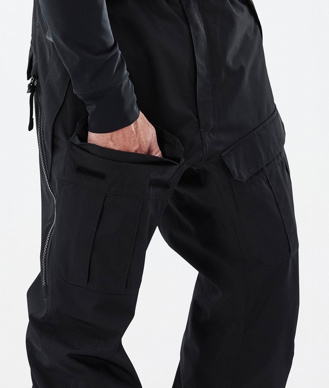 Men Dope Antek 2022 Snowboard Pants Black | NGZSMVD-27