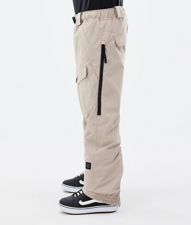 Men Dope Antek 2022 Snowboard Pants Brown | RDGFOIT-34