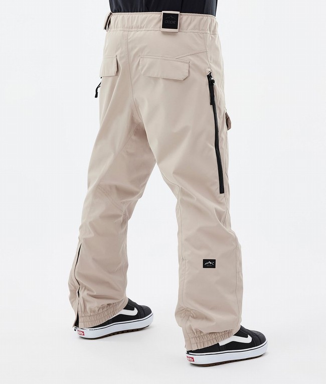 Men Dope Antek 2022 Snowboard Pants Brown | RDGFOIT-34