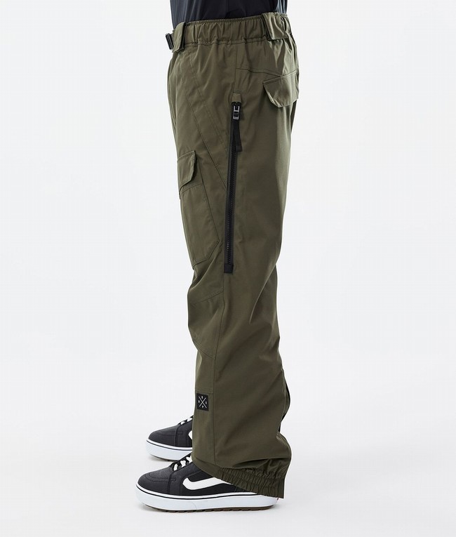 Men Dope Antek 2022 Snowboard Pants Olive / Green | RNSDMCQ-35