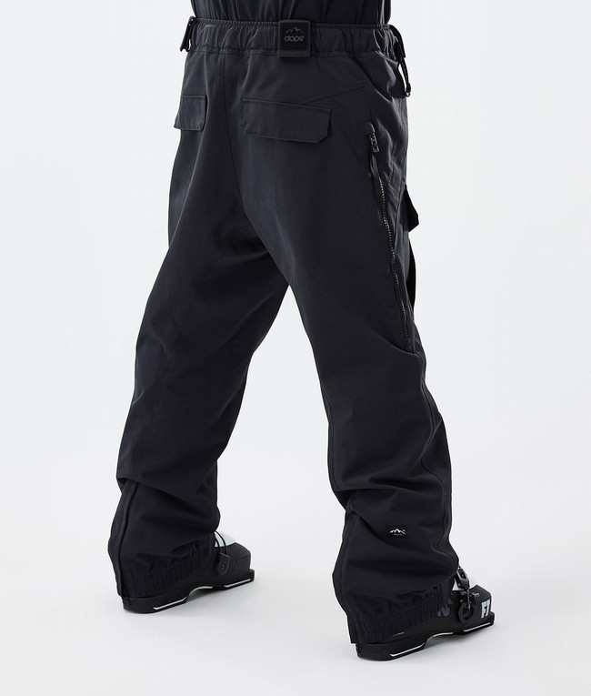 Men Dope Antek Ski Pants Black | NGKRWBX-92