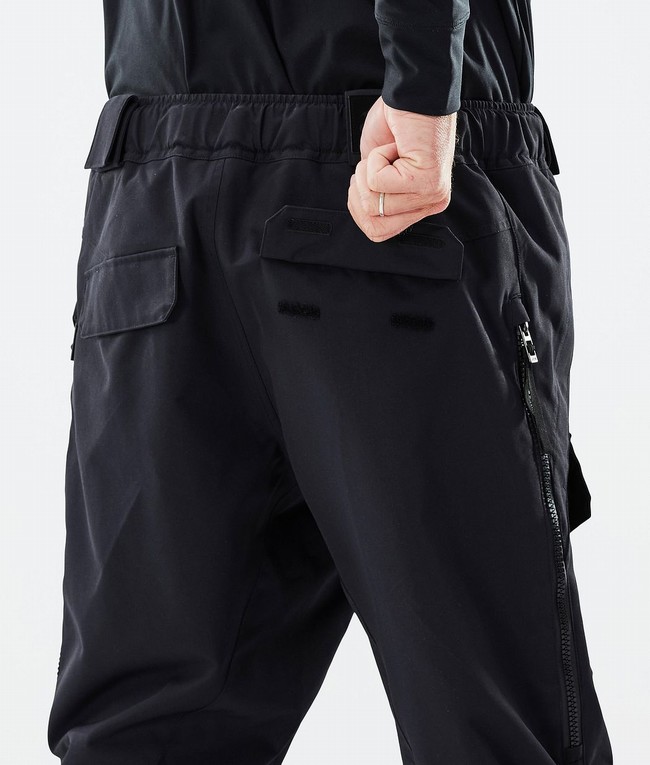 Men Dope Antek Ski Pants Black | NGKRWBX-92