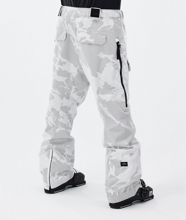 Men Dope Antek Ski Pants Grey / Camo | QGSJNEA-60