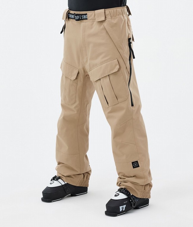 Men Dope Antek Ski Pants Khaki | EGKMUWO-32