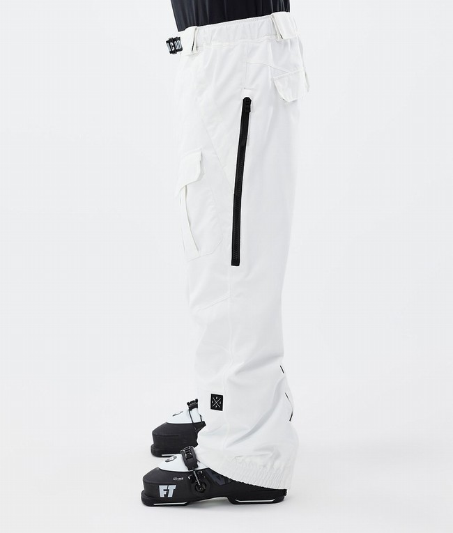 Men Dope Antek Ski Pants White | LYNPEWG-26