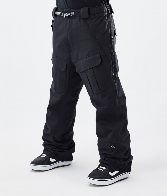 Men Dope Antek Snowboard Pants Black | DNVMEUL-31