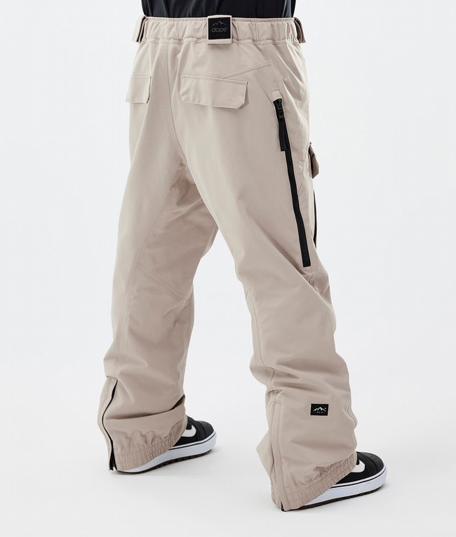 Men Dope Antek Snowboard Pants Brown | KZCQRFL-48