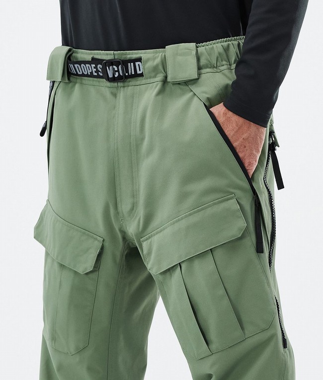 Men Dope Antek Snowboard Pants Green | CIRKXHU-34