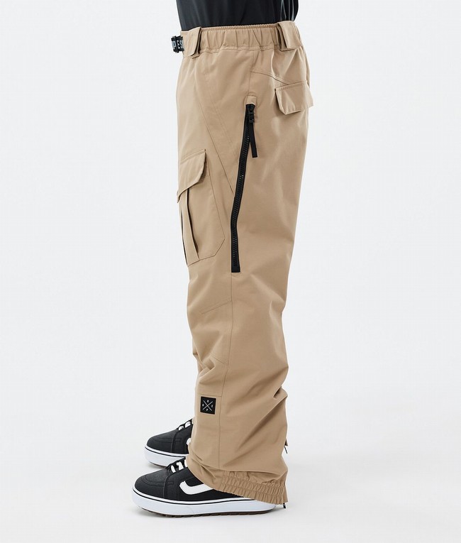 Men Dope Antek Snowboard Pants Khaki | FMDEUTX-47