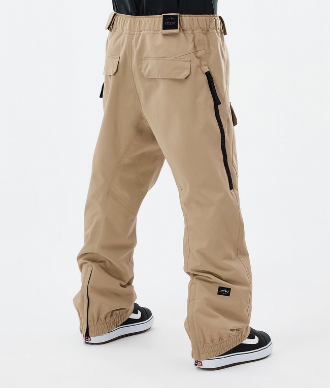 Men Dope Antek Snowboard Pants Khaki | FMDEUTX-47