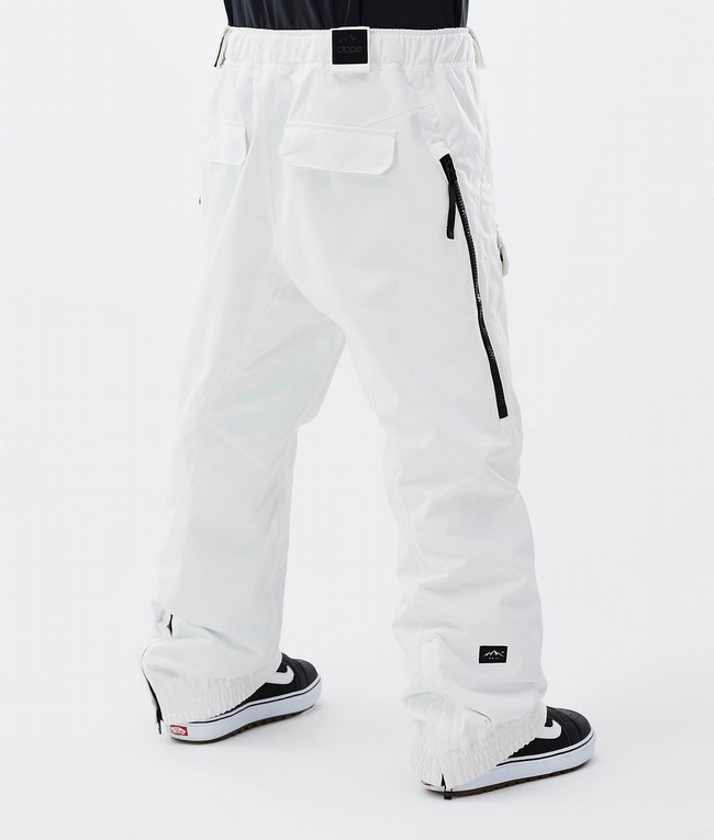 Men Dope Antek Snowboard Pants White | JWRLUTO-40