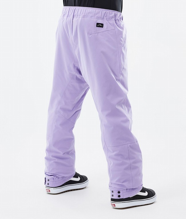 Men Dope Blizzard 2022 Snowboard Pants Purple | HCZDPBJ-58