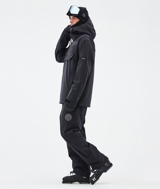 Men Dope Blizzard Ski Jackets Black | JRWMHQX-90