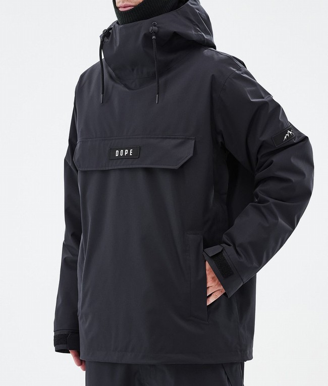 Men Dope Blizzard Ski Jackets Black | JRWMHQX-90