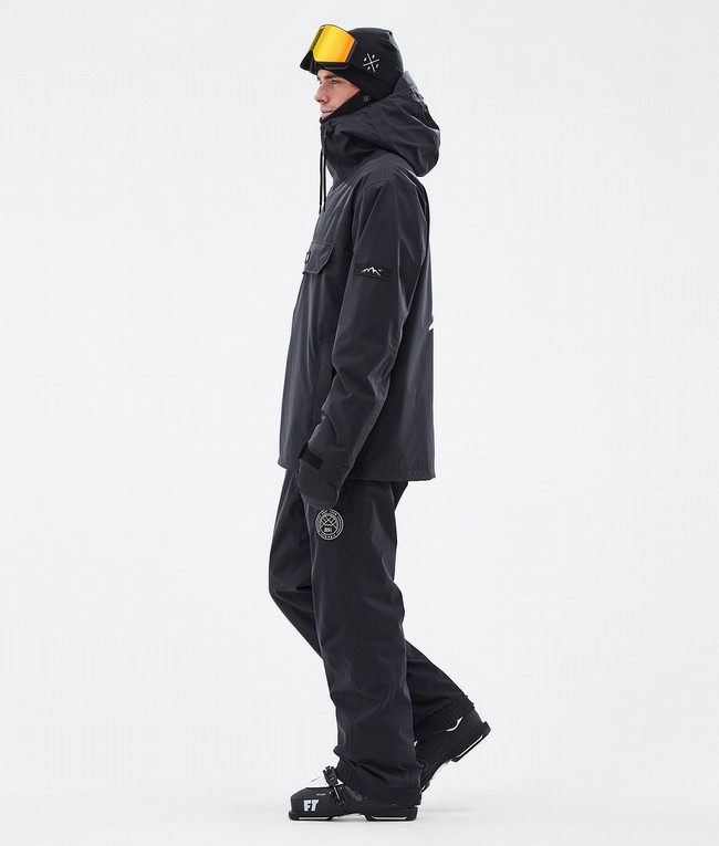 Men Dope Blizzard Ski Jackets Black | XDFJBVU-71