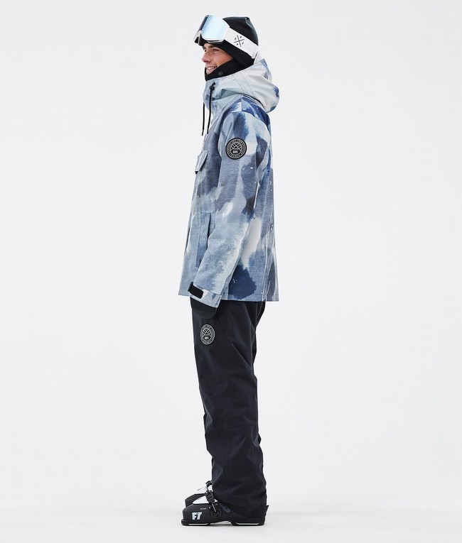 Men Dope Blizzard Ski Jackets Blue | DGCYOTB-87