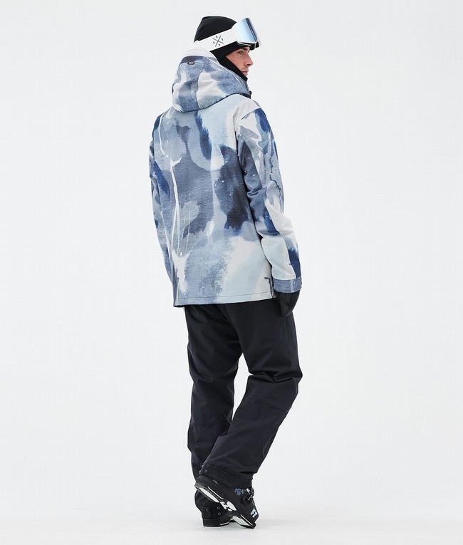 Men Dope Blizzard Ski Jackets Blue | DGCYOTB-87