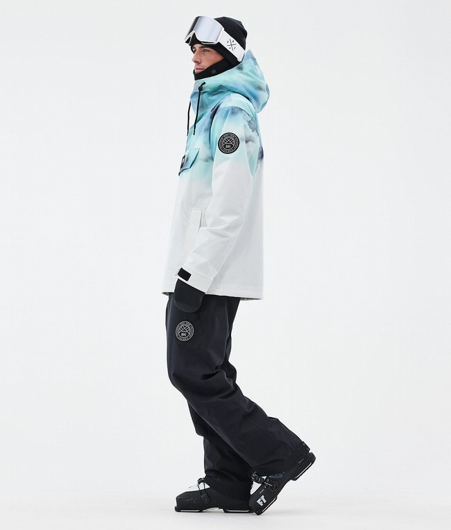 Men Dope Blizzard Ski Jackets Blue / White | KHOTBCQ-20